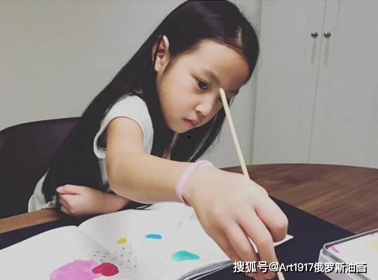 明星孩子学画画,明星孩子学画画的快乐之旅